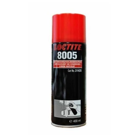 Anti-glissant courroies LOCTITE 8005 aérosol 400 ml