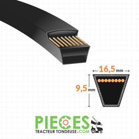 Courroie ISEKI A280 - 4 temps - V817-200-0340