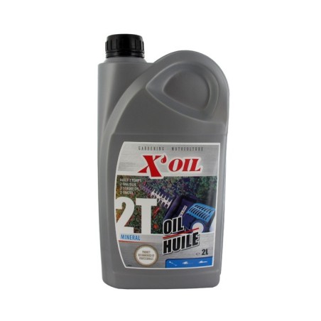 Huile moteur 2 temps 2L X'OIL minérale API TC