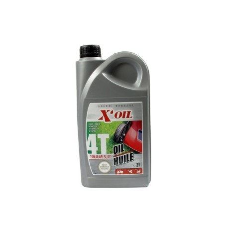 Huile moteur 4 temps 2L X'OIL 10W40