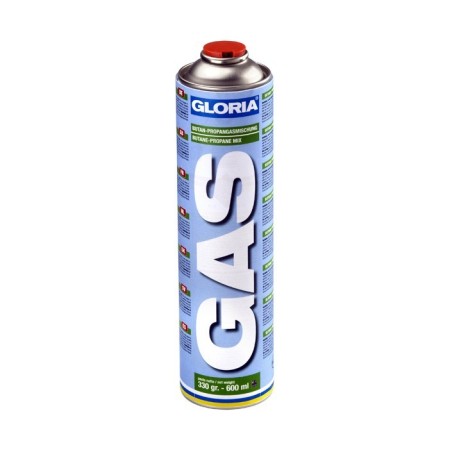 Cartouche de gaz 600ml GLORIA pour THERMOFLAMM XGL178 et XGL180