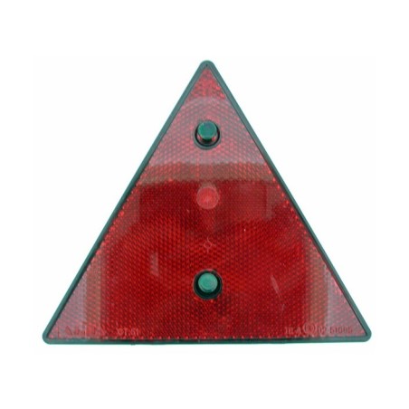 Catadioptre rouge triangulaire