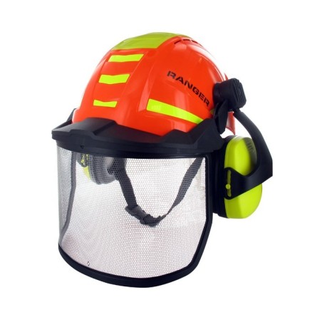 Casque d'élagage ROCKMAN - Normes EN352-3 - EN1731S - EN397