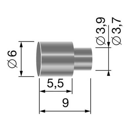 Butée de gaine - diamètre 5,0 mm