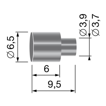 Butée de gaine - diamètre 5,5 mm