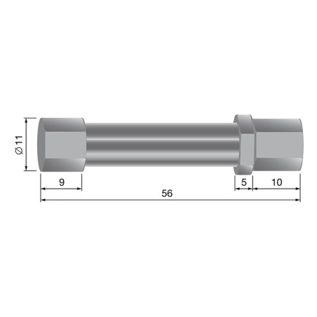 Vis de réglage double - diamètre 8 mm