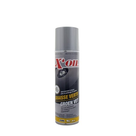 Aérosol X'OIL graisse verte 250ml