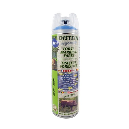 Traceur forestier fluo bleu - Aérosol 500 ml