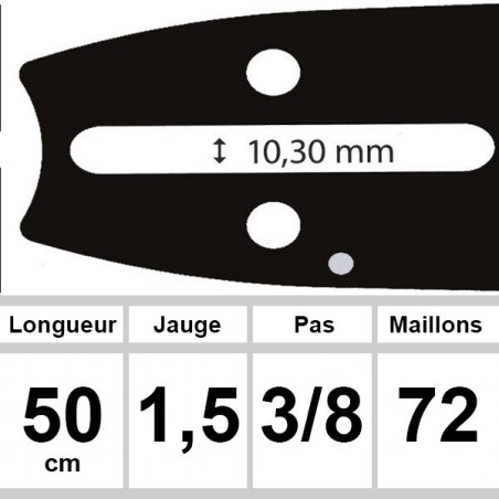 Guide Blitz - Ozaki coupe 50 cm