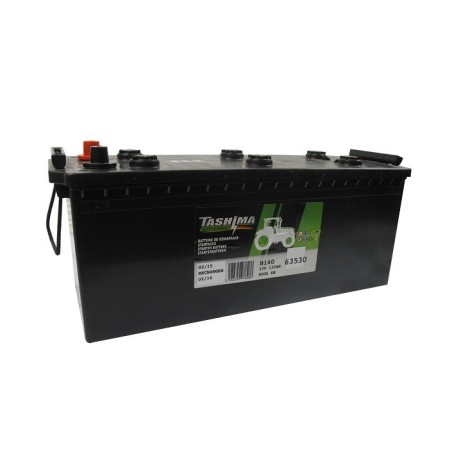 Batterie 12V 135A/H - borne + à gauche - TASHIMA