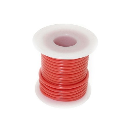 Fil électrique rouge 7,6m - 1,5 mm2