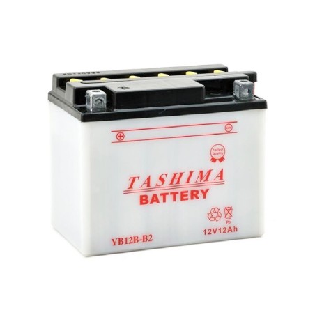 Batterie YB12BB2 + à gauche