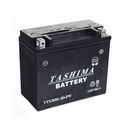 Batterie YTX20HLBSPW + à droite