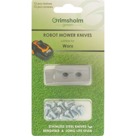 Kit 9 lames de robots-tondeuse WORX WA0176