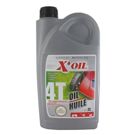 Huile moteur 4 temps 2L X'oil 10W30