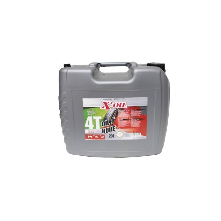 Huile Moteur 4 temps X'OIL, SAE30 API SJ/CD, JASO MA en bidon de 20L X'OIL