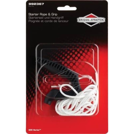 Corde de lanceur à poignée ergonomique BRIGGS ET STRATTON 992367