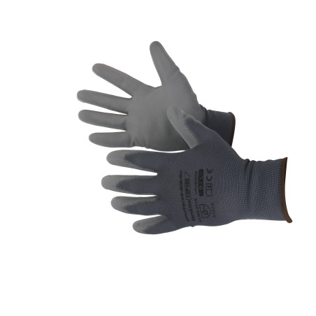 Gants d'atelier polyester avec enduction polyurethane UNIVERSEL 9808210/10