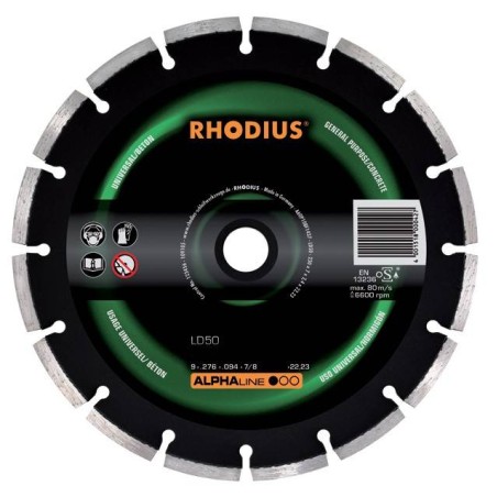 Disque diamant ALPHALINE 350mm RHODIUS LD50