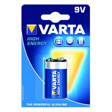 Pile alcalines 9V VARTA 6LR61