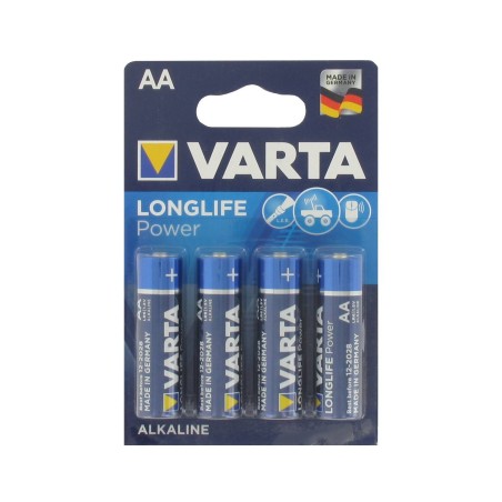 Lot de 4 piles alcalines 1,5V VARTA LR06