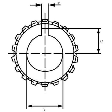 Accouplement BORELLI MO3020