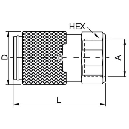 Accouplement PARKER NS75112FB