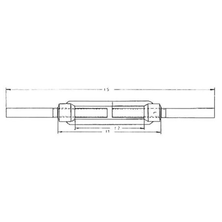 Tendeur à souder M16 UNIVERSEL 148016AA