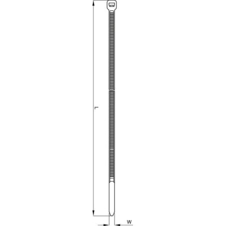 Serre-câble UNIVERSEL TR36140BLA