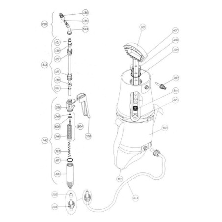 Pulvérisateur MATABI SPM82802