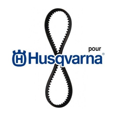 Courroie crantée HUSQVARNA 531005080 - 506954901 - 506931101 - 5310050-80 - 5069549-01 - 5069311-01