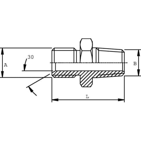 Raccord de réduction BURNETT & HILLMAN VNBN1216