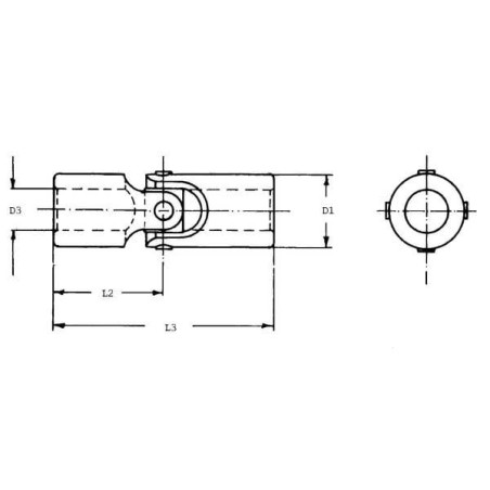 Joint de cardan UNIVERSEL EDS50013100