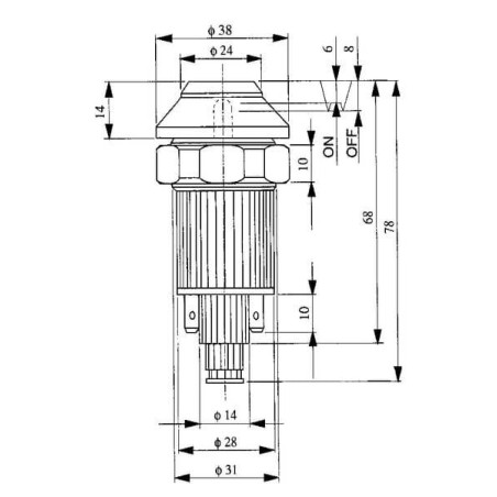 Interrupteur PNEUTRON 11245400PN