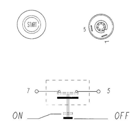 Interrupteur PNEUTRON 11215050PN