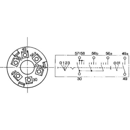 Interrupteur de phares COBO 23108000