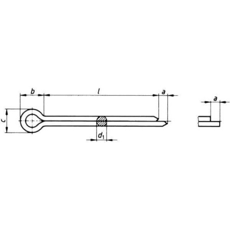 Goupille fendue UNIVERSEL 943540