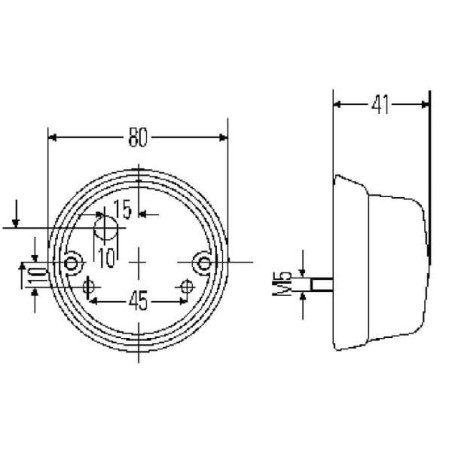 Feu clignotant HELLA 2BA001259611