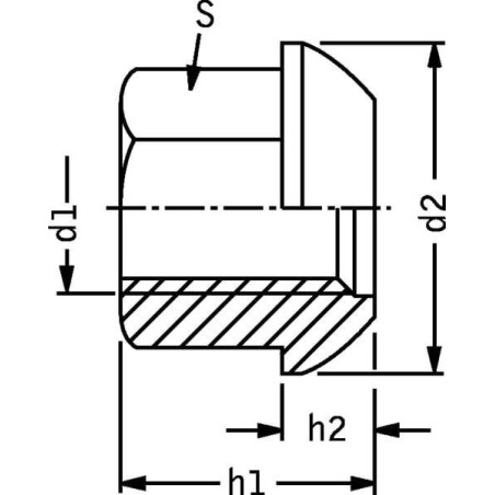 Écrou de roue M14x1,50 UNIVERSEL 74361A1415