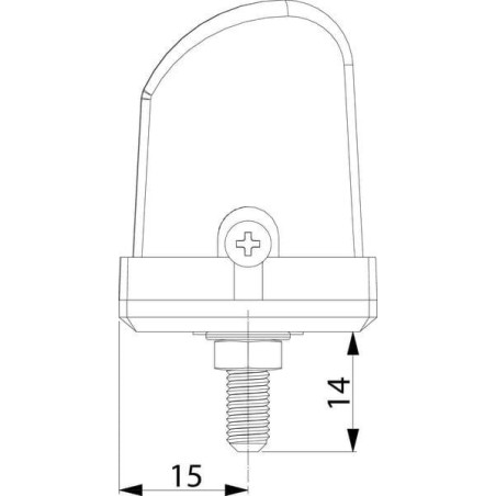 Éclairage de plaque d'immatriculation GOPART LA46002