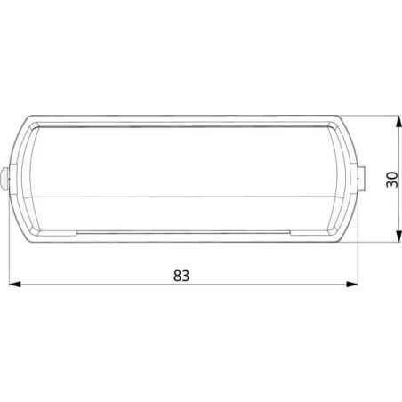 Éclairage de plaque d'immatriculation GOPART LA46002