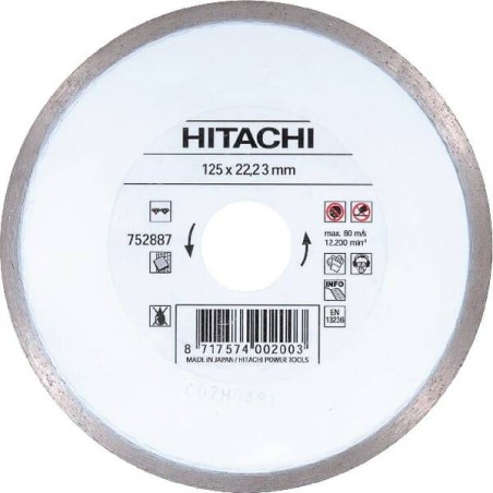 Disque diamant 125mm HIKOKI 752887