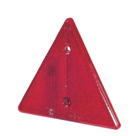 Catadioptre triangle rouge 135x156mm à visser HELLA 8RA002020002