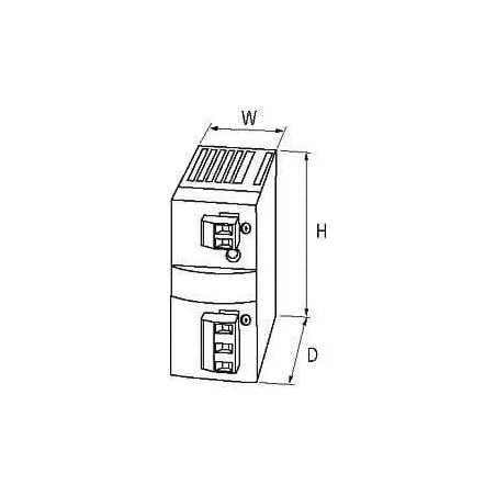 Alimentation 24V DC 25A MURR ELEKTRONIK MCSB25A