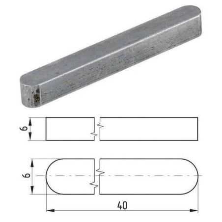 Clavette plate UNIVERSEL 68856640