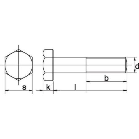 Boulon M8x80 UNIVERSEL 931880109B