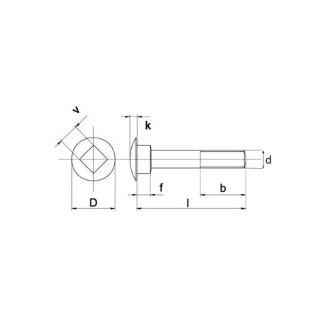 Boulon M8x70 UNIVERSEL 60387088