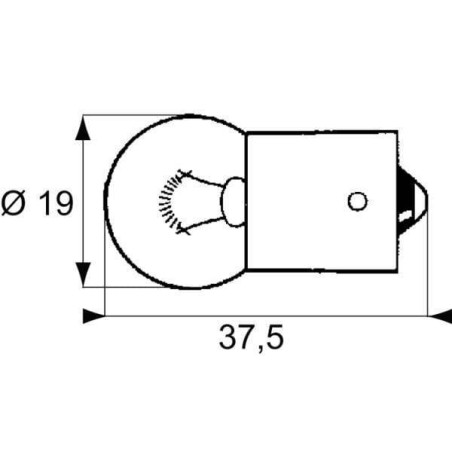 Ampoule HELLA 8GA002071131