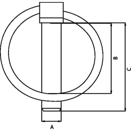 Goupille clips RÜBIG 02380000