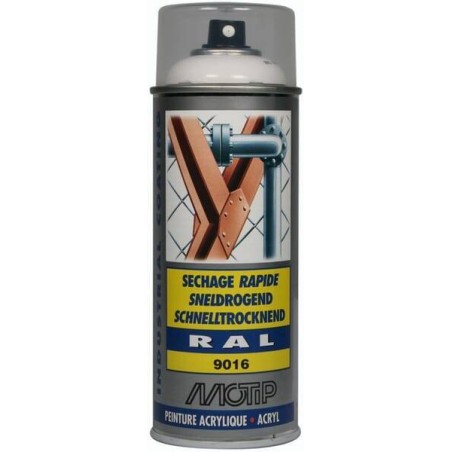 Peinture spray blanc trafic MOTIP 07037